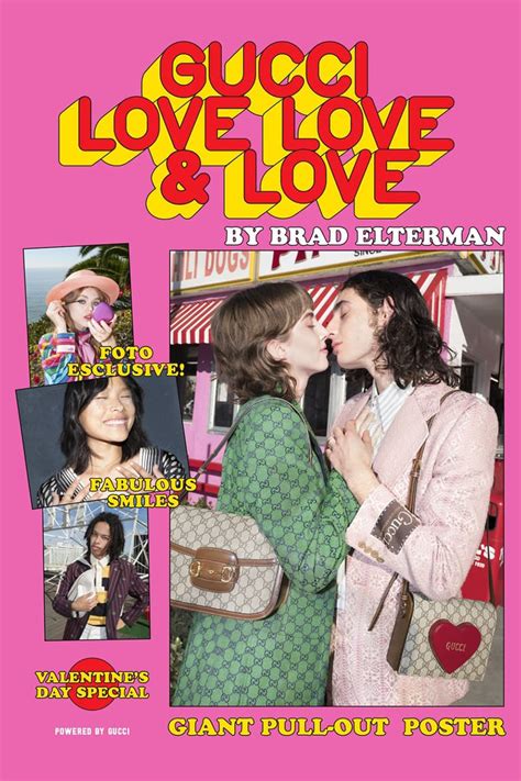 gucci fanzine|Gucci Love, Love & Love .